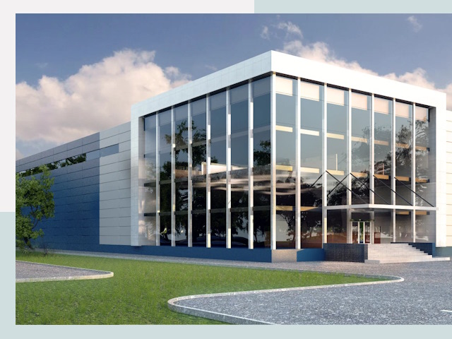 Торговые здания в Барабинске