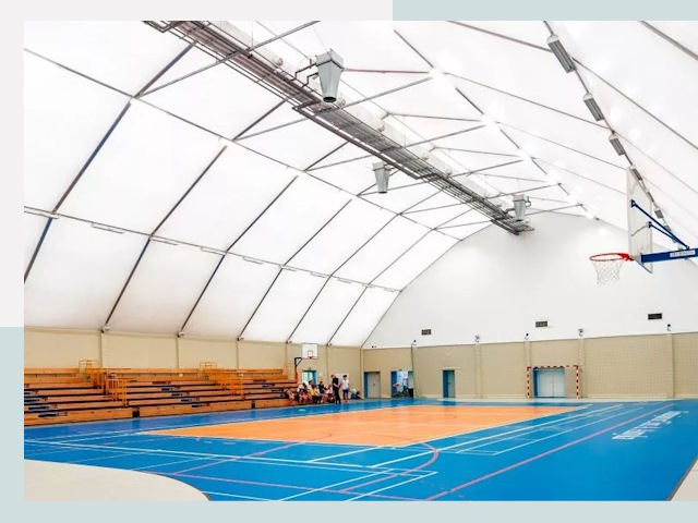 Строительство спортивных залов в Барабинске