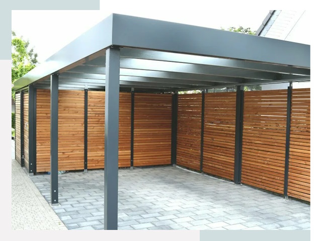 Навесы для парковки в Барабинске