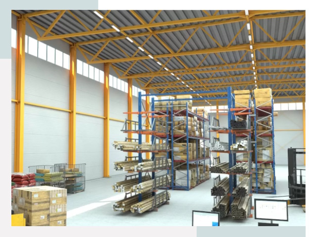 Типовые ангары в Барабинске