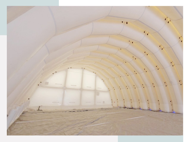 Пневмокаркасные ангары в Барабинске