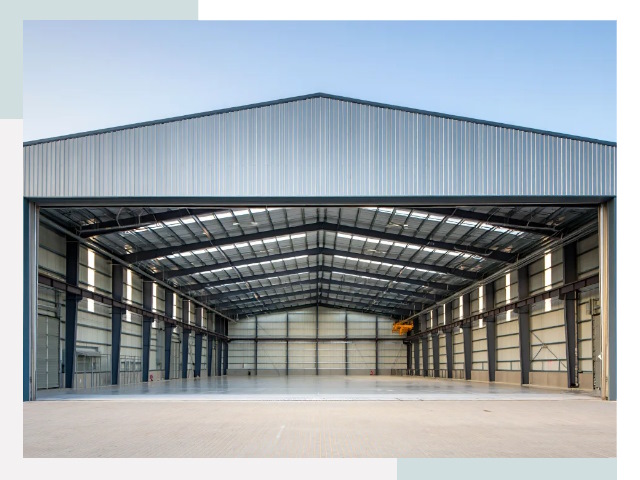 Большие ангары в Барабинске