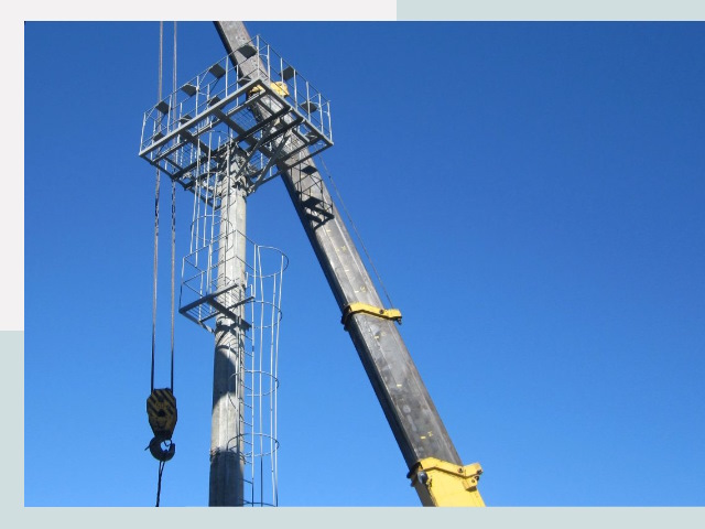 Монтаж осветительных мачт в Барабинск от 609 руб.