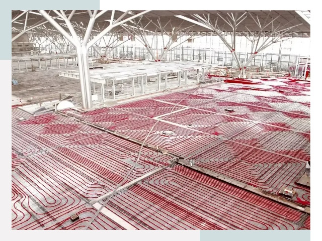 Отопление ангаров в Барабинске