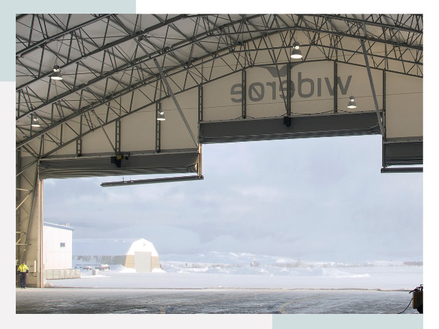 Ворота для ангаров в Барабинске