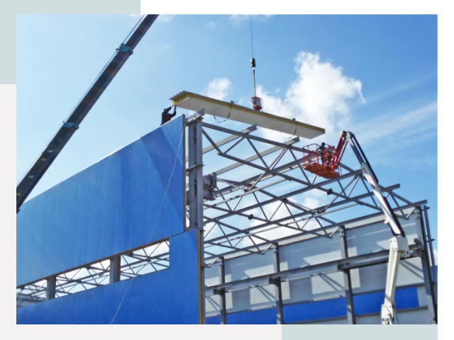 Монтаж сэндвич-панелей в Барабинске