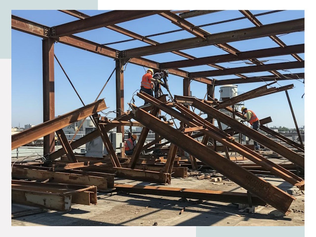 Демонтаж металлоконструкций в Барабинске от 609 руб.